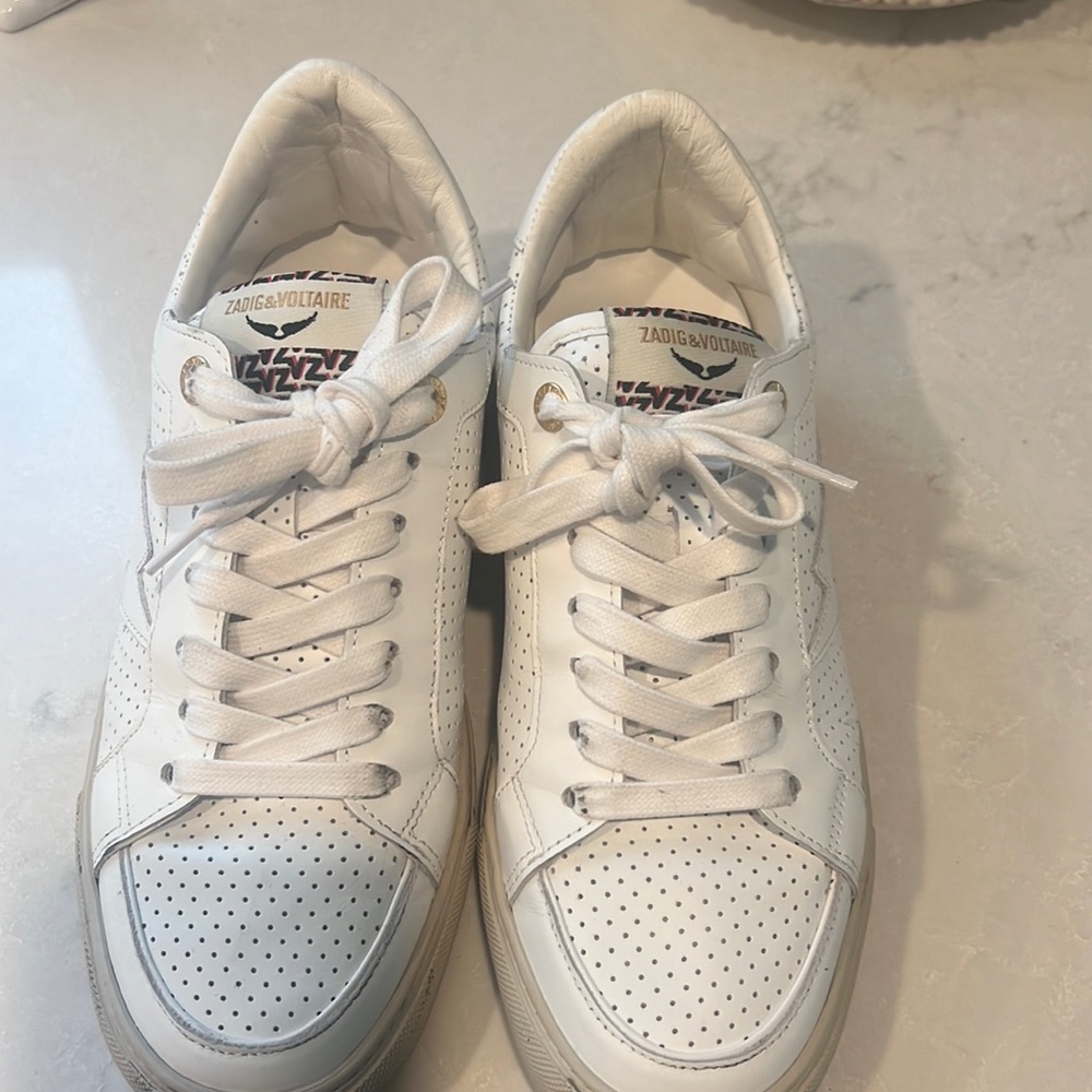 Zadig and Voltaire sneakers size 10 eur 40